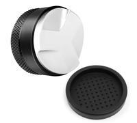 Distributeur de café et tamper 53 mm, double tête Outil de nivellement de café 2 en 1, Distributeur Réglable en Hauteur, Appareils Simples et Portables, Compatible avec Les Porte-Ffiltres Sage