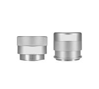 Distributeur De Café Par Gravité 49 Mm Et Tasseur 54 Mm Breville 51 Mm 58 Mm Kit D'accessoires Niveleur À Café Compatible Avec Porte-filtre Sans Fond(53.3mm Fits 54mm,Set B Silver)
