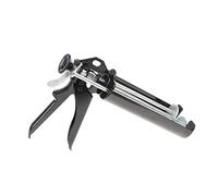 Distributeur de Calfeutrage Double Cartouche 400ml, Pistolet à Adhésif avec Système Anti-Goutte, Applicateur pour Scellant et Mortier