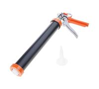 Distributeur de calfeutrage en alliage d'aluminium haute efficacité avec buse pour les amateurs de bricolage, les tâches de collage, applicateur professionnel de calfeutrage d'étanchéité