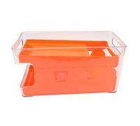 Distributeur de canettes de soda à 2 niveaux, support de rangement pour boissons, organisateur pour garde-manger, réfrigérateur, armoire, plastique, grande capacité, 8 canettes, (4)