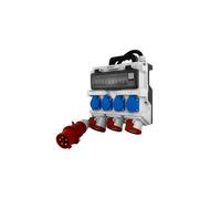 Distributeur de chantier 2x16A 32A CEE 4x230V DV-1420-F