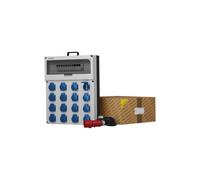 Distributeur de chantier avec câble GR-S/FI SKH 16x230V DV-0625-D
