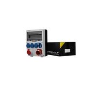 Distributeur de chantier avec connecteur récepteur 32A DV-2381-D