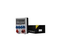 Distributeur de chantier avec connecteur récepteur 32A DV-2534-D