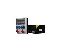 Distributeur de chantier TD-S/FI 2x16A 4x230V prises DV-68662-F