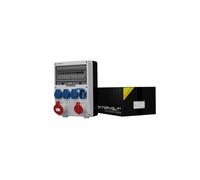 Distributeur de chantier TD-S/FI 32A 16A 4x230V Schuko DV-6442-D