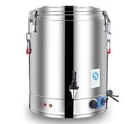 Distributeur de chaudière commerciale en acier inoxydable, capacité de 50 L, contrôle de la température de 30 à 110 °C pour thé, café, bureau, usage domestique