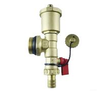 Distributeur de chauffage en laiton de qualité industrielle avec raccord G1 pour une intégration robuste dans les réseaux de chauffage nécessitant une distribution fiable des fluides