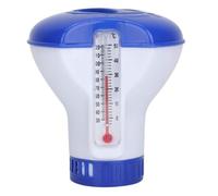 Distributeur de chlore flottant - Pool Supply - Modèle avec thermomètre - Grande capacité - ABS durable