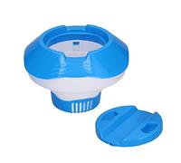 Distributeur de chlore flottant télescopique de 20,3 cm pour tablettes de chlore, distributeur de chlore flottant, avec brome et chlore pour piscine, spa, jacuzzi et fontaine, distributeur de chlore
