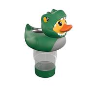 Distributeur de Chlore pour Piscine, Support de Tablette Flottante, Distributeur de Spa, 13 x 9 x 11 cm, Motif Canard avec libération Haute efficacité pour Piscine, fête, Plaisir en Plein air