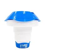Distributeur de Chlore pour Piscine,Support pour Pastilles de 130 mm - Chlorinateur Flottant pour Piscine - pour extérieur, résidentiel, Commercial, hôtel, Fontaine, Parc Aquatique,