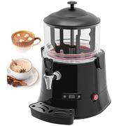 Distributeur de chocolat chaud professionnel avec affichage numérique de la température 30-90 °C, grand format 5 L, pour cafés, hôtels, restaurants