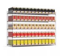 Distributeur de cigarettes en libre-service avec poussoir automatique pour comptoir et porte-bonbons mural, idéal pour les magasins de proximité de supermarché