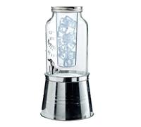 Distributeur De Cocktail Et De Jus Big Jar 3 L Vintage Avec Support Leone