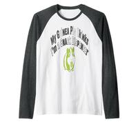 Distributeur de collations Mon Cochon d'Inde Thinks I M A Manche Raglan
