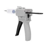 Distributeur de colle manuel avec poignée ergonomique - Kit pistolet à colle pour tube d’air en plastique 30 ml et 50 ml, adaptateur pour seringue compatible colles liquides et visqueuses