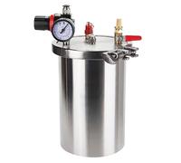 Distributeur de colle, réservoir sous pression, baril de savon liquide en acier inoxydable avec couvercle hermétique et soupape de sécurité pour distribution automatique de colles et de peinture