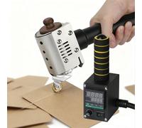 Distributeur de colle thermofusible 150 W, machine de collage professionnelle for emballages en tissu et cuir, température réglable de 45 à 300 °C, applicateur de colle industriel.(150ml-40mm)