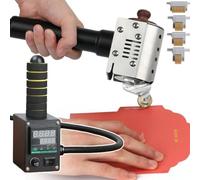 Distributeur de colle thermofusible - Machine de chauffage commerciale avec affichage numérique et contrôle de la température 50-220 ℃, 50 ml ou 150 ml, comprend des rouleaux de colle