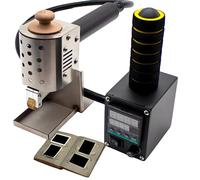 Distributeur de colle thermofusible, machine de chauffage portable avec affichage numérique, contrôle de la température 50-220 ℃, compatible avec les barils de colle de 50 ml ou 150 ml