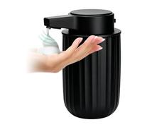 Distributeur de comptoir Rechargeable à Pompe à Savon avec accès Large pour Recharge sur Le Dessus pour Salle de Bain ou évier de Cuisine Placement à Usage Domestique Pompe à Savon sans Lavage