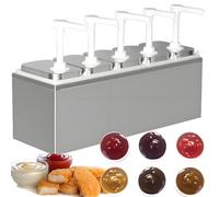 Distributeur de condiments avec base amovible pour l'organisation de la cuisine