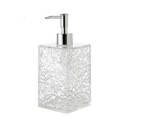 Distributeur de conditionneur Bouteilles De Recharge Élégantes for Nettoyant for Le Corps, Shampoing Et Savon À Vaisselle ; Distributrices en Mousse for Hôtels(Blanc)