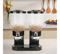 Distributeur de cornflakes et de bonbons, distributeur de céréales, distributeur de céréales double avec distributeur, distributeur de céréales, distributeur de cornflakes - distributeur de céréales,