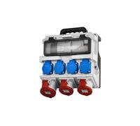Distributeur de courant 12 modulaire avec poignée IP44 DV-4926-F