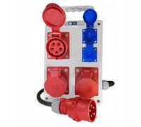 Distributeur de courant 2x230V 2x16A 1x32A 400V environ 0,5-50m