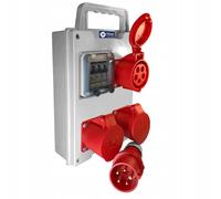Distributeur de courant 3 x 16 A 400 V fusible automatique B16 3P environ...