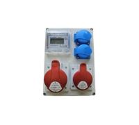 Distributeur de courant CEE 32A 16A 2x230V avec compteur 98H-1