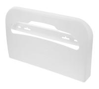 Distributeur de Couvre-sièges de Toilettes Réutilisable Mural Blanc | ABS Plastique, Rangement Ordonné des Recharges, Accès Facile en Sanitaires, pour Équipes D’entretien et Gestionnaires