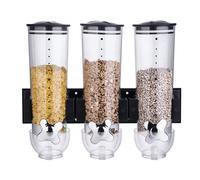 Distributeur de crales pour muesli cornflakes triple fixation murale Label