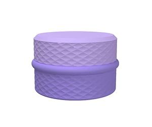 Distributeur de crème portable avec couvercle en silicone - Boîte de rangement étanche - Accessoires de voyage - Pilules en silicone