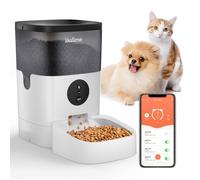 Distributeur de Croquettes Automatique - BALIMO - 4L - 10 Repas/Jour - Enregistrement Vocal - WiFi 2.4G