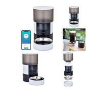 Distributeur de croquettes automatique Capacité de 3 kg programmables journal de bord compatible IOS et Android