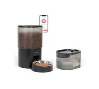 Distributeur de croquettes automatique et fontaine à eau - Livoo - PET107 -
