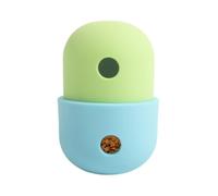 Distributeur De Croquettes Canin Puzzle À pour Chiot Petit Et Moyen | Balle interactive en silicone pour croquettes Stimulant mental et enrichissement lent canin