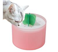 Distributeur de croquettes électrique for Chien, Abreuvoir Grande capacité for Jardin, Balcon, Garage(Pink,B)
