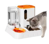 Distributeur De Croquettes Intelligent Pour Chat | Mangeoire Automatique 2 En 1 Pour Animal Domestique | Convient Pour Repas Programmés Et Contrôle Des Portions | Solution Pratique Pour Plusieurs Anim