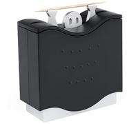 Distributeur de Cure-Dents CréAtif Pop-Up pour Table, Distributeur Avec Simple Mouvement du Soclepour Table, HôTel, Cuisine, Recharge Facile, Longueur AppropriéE 6,5 cm