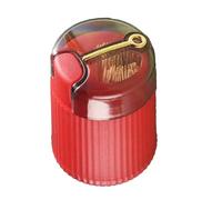 Distributeur de Cure-dents, Design Innovant, pour la Maison, le Bureau, les Voyages, Plastique Compact (rouge)