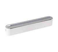Distributeur de de cuisine - Organiseur magnétique en aluminium, coupeur intégré, déchirure du PP, support de rouleau de papier ciré, stockage de papier d'aluminium | Distributeur de al