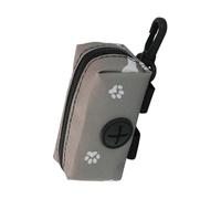 Distributeur de déjections pour chiens, distributeur de déjections canines portable pour voyager, marcher, parquet, gris, Consulte la descripción, Voir description