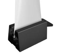 Distributeur de dentifrice à tube roulant en Aluminium, Presseur de Dentifrice qui ne se Déforme Pas, Espace Bien Rangé, Outil Manuel Multifonction pour Crèmes et Peinture, Argenté