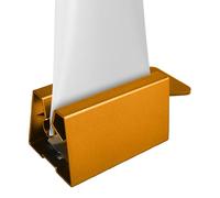 Distributeur de dentifrice - Essoreuse de dentifrice de 6 cm, presse-tube en aluminium, distributeur de peinture cosmétique de teinture pour cheveux, facile à utiliser | Obtenez jusqu'à la dernière