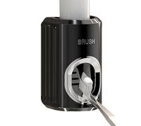 Distributeur De Dentifrice Mural,Distributeur De Pompe À Dentifrice | Accessoire Organisateur Mural Intelligent Pour Miroir Salle De Bains Douche Maison Famille